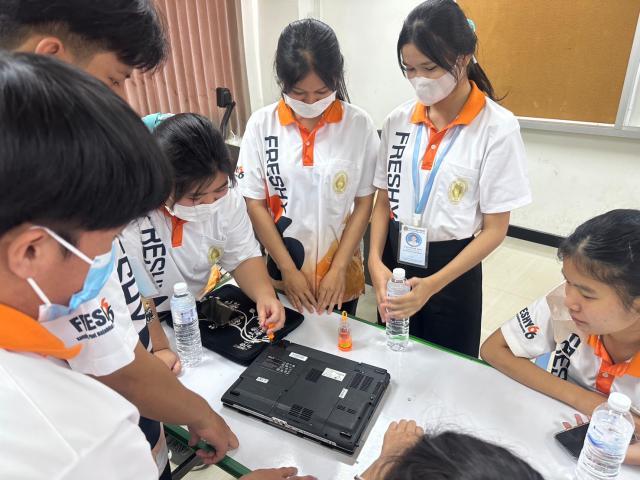 1. 19.03.2567 การอบรมเชิงปฏิบัติการการซ่อมบำรุงคอมพิวเตอร์ สำหรับนักศึกษาชั้นปีที่1 รหัส 66